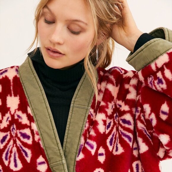 We The Free Vivid Dreams Kimono Jacket Size M - Picture 2 of 16